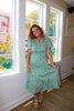Hellenic Petals Maxi Dress