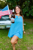Blue Romper