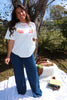 Chambray Wide Leg Flowy Pants