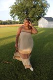 Neutrals Flowy Maxi Dress