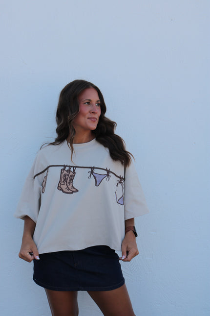 Coastal Cowgirl Bikini Tee