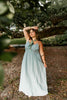 Flowy Denim Maxi Dress
