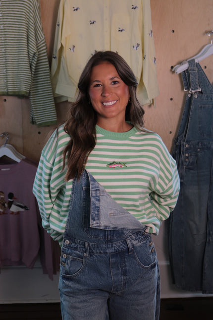 Striped Bass Sweater