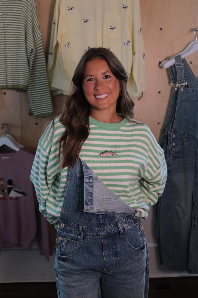Striped Bass Sweater