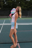Pink Athletic Halter Top