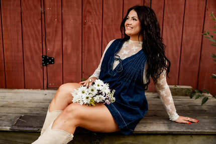 Sheer Lace Long Sleeve Top