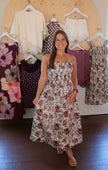 Fall Florals Maxi Dress