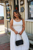 White Bubble Maxi Dress