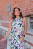 Whimsy Florals Halter Maxi Dress