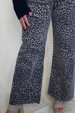 Leopard Straight Leg Jeans