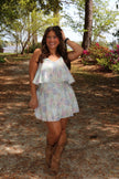 Pastel Seashell Mini Skirt
