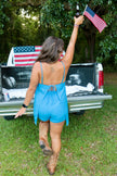 Blue Romper