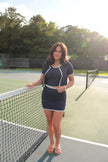 Navy Athletic Mini Skort
