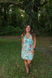 Italian Summer Boxy Denim Dress