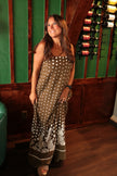 Olive Polka Dot Tube Dress