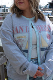 Sailboat Crewneck Cardigan