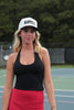 Black Athletic Halter Top