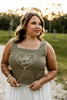 “Wild West” Embroidered Tank