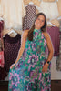 Floral Pleated Maxi Dress