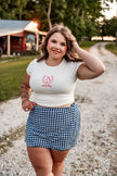 “Lucky Baby” Embroidered Baby Tee