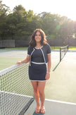 Navy Athletic Shrug