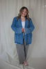 Oversized Denim Blazer