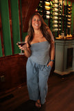 Denim Barrel Lounge Pants