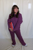 Pink/Navy Lounge Pants