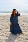 Denim Maxi Dress