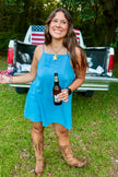 Blue Romper