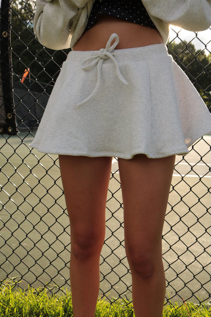 Grey Athletic Swing Skort