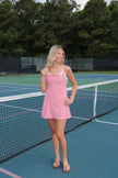 Red Gingham Athletic Dress