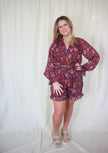 Midnight Floral Romper