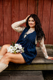 Sheer Lace Long Sleeve Top