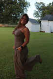 Chocolate Brown Jumpsuit