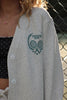 Light Grey Tennis Cardigan
