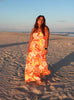 Orange Resort Maxi Dress