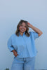 Sky/Lemon Button Up Shirt