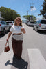 Brown flowy Gypsy Pants