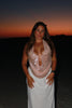 Light Pink Sequin Halter Top