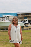 Sailboat Baby Doll Mini Dress
