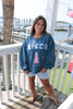 Light Blue Lace Shorts