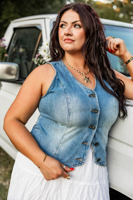 Classic Denim Vest