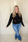 Crochet Cherry Cardigan