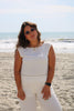 Cream Cropped Tank