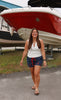 Sailboat Mini Shorts