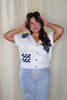 Ivory Knit Coastal Short Sleeve Cardigan