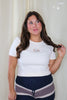 Beaded Crab Baby Tee