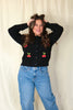 Crochet Cherry Cardigan