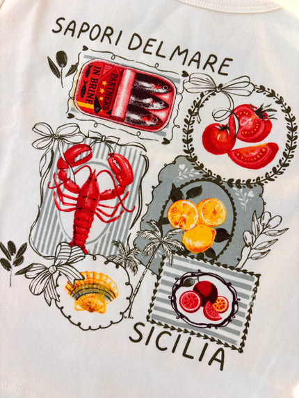 Sicilian Graphic Baby Tee